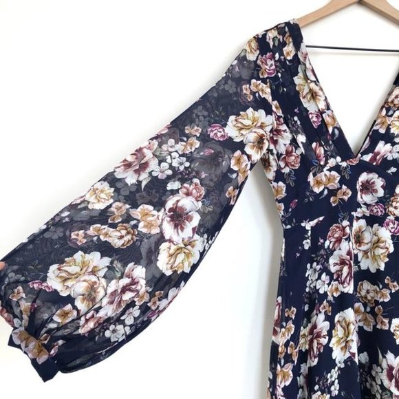 Nicholas Garden Rose Maxi Dress - Picture 2 of 4